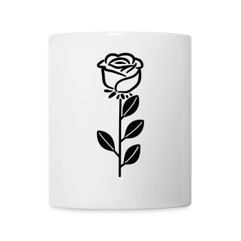 Pink Flower - Mug - white - Front