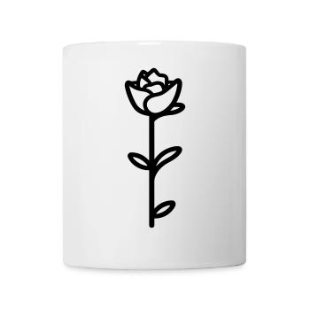Pink Flower - Mug - white - Front