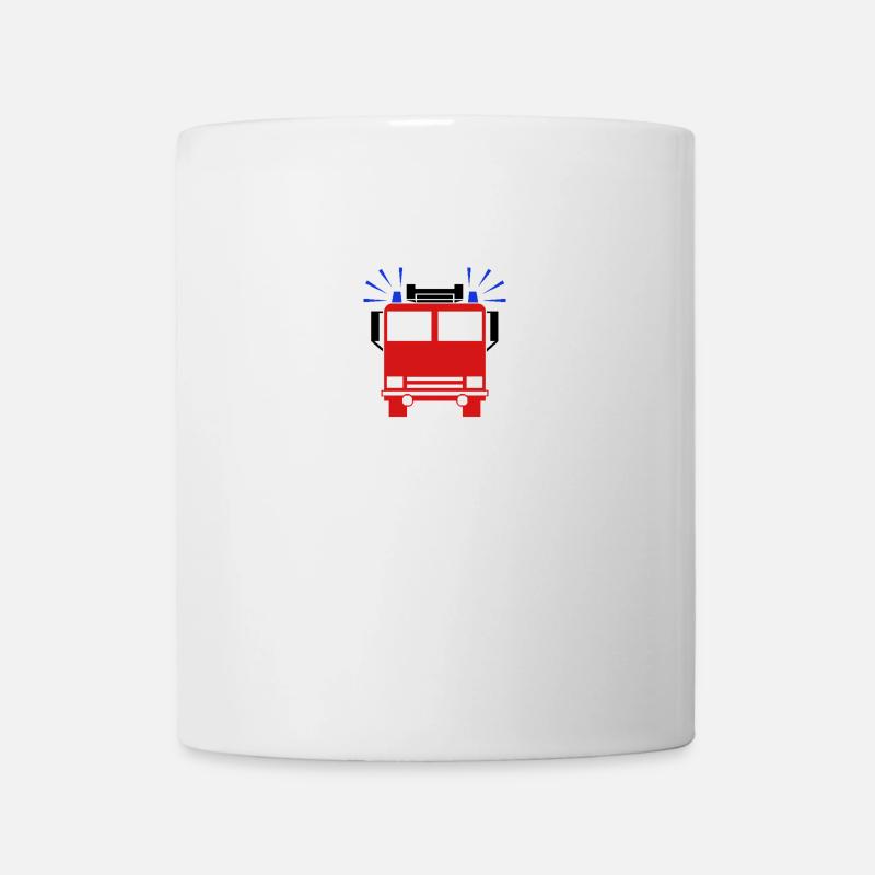 Pompiers - Mug blanc - blanc