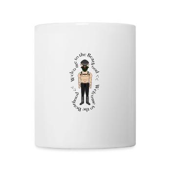 Willkommen in der Bearhood - Tasse - Weiß - Vorne
