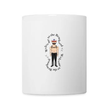 Willkommen in der Bearhood - Tasse - Weiß - Vorne