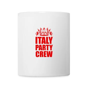 Visite de l’équipe de fête en Italie - Mug blanc - blanc - Devant