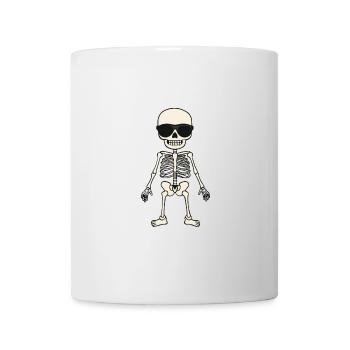 Skeleton Comic Halloween Cool - Mug - white - Front