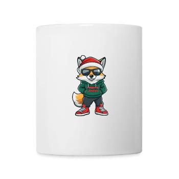 Fox Christmas Ugly Christmas - Mug - white - Front
