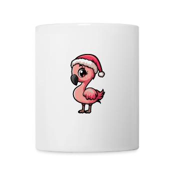 Flamingo Weihnachten Christmas - Mug - white - Front
