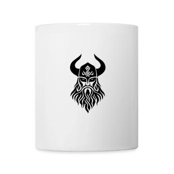Viking Odin Head Icon - Mug - white - Front