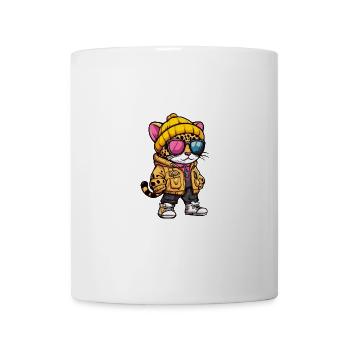 Leopard Winter - Tasse - Weiß - Vorne