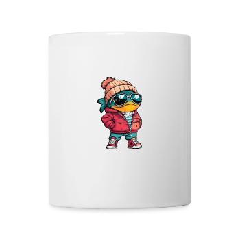 Piranha Fische Winter Comic - Tasse - Weiß - Vorne