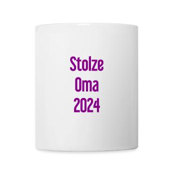 Proud Grandma 2024 – Perfect for New Grandmas - Mug - white - Front