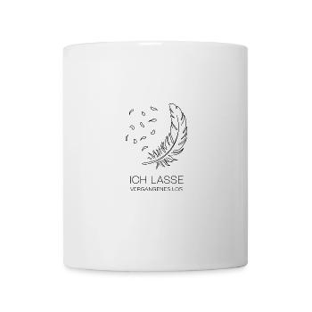 Ich lasse die Vergangenheit los für einen - Tasse - Weiß - Vorne