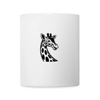Funny Giraffe Africa Style Wildlife Safari - Mug - white - Front