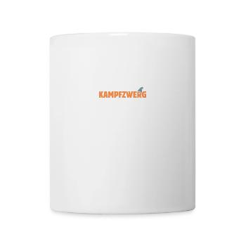Kampfzwerg kleiner Kämpfer kleine Kämpferin - Tasse - Weiß - Vorne
