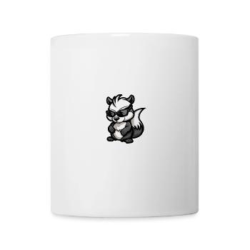 Skunk Cool Animal - Mug blanc - blanc - Devant