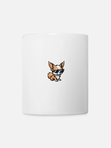 Chihuahua Hunde Cool Tier - Tasse - Weiß