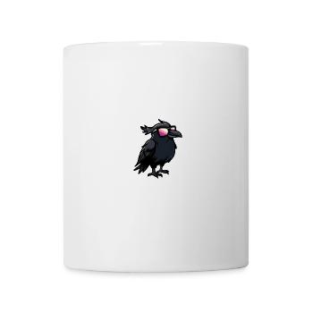 Rabe Krähe Cool Tier - Tasse - Weiß - Vorne