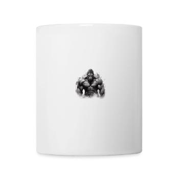 Musculation Gorilla - Mug blanc - blanc - Devant