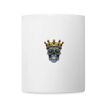 Crâne Roi - Mug blanc - blanc - Devant