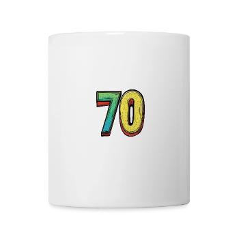 70 Number Comic - Mug - white - Front