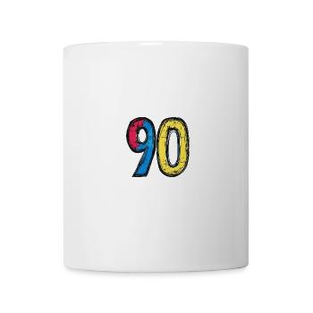 90 Number Comic - Mug - white - Front