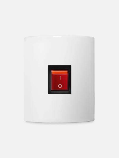 on-off switch - Mug - white