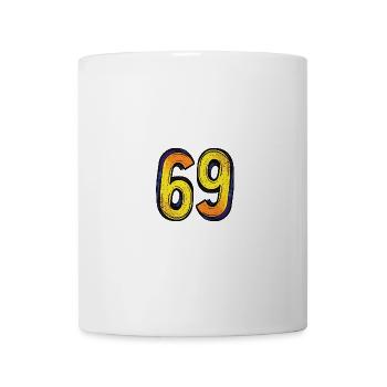 69 Number Comic - Mug - white - Front