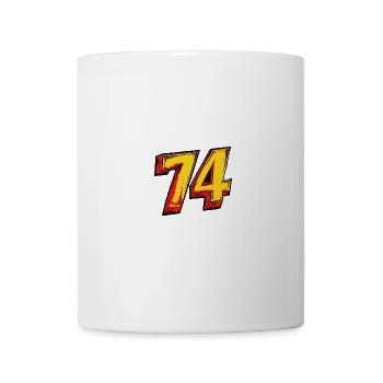 74 Number Comic - Mug - white - Front
