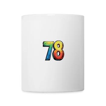 78 Number Comic - Mug - white - Front