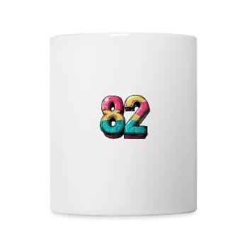 82 Number Comic - Mug - white - Front