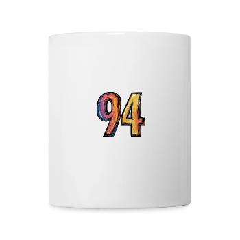 Bande dessinée à 94 numéros - Mug blanc - blanc - Devant