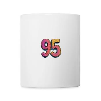 Bande dessinée à 95 numéros - Mug blanc - blanc - Devant