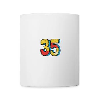 35 Number Comic - Mug - white - Front
