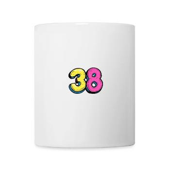 38 Number Comic - Mug - white - Front
