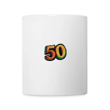 50 Number Comic - Mug - white - Front