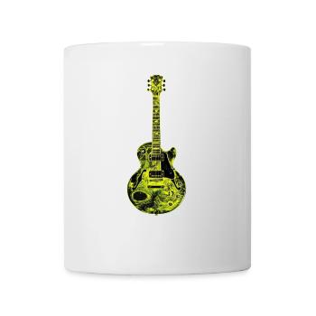 Guitare - Mug blanc - blanc - Devant