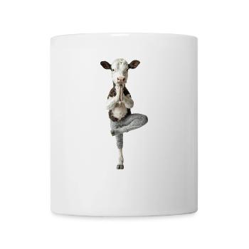Kuh - Tasse - Weiß - Vorne