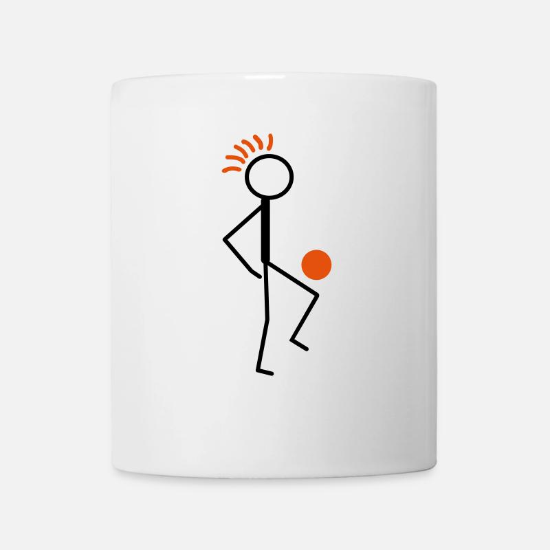 Fussballer - Tasse - Weiß