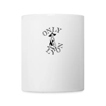 Lyon, die wunderschöne: LYON = ONLY. - Tasse - Weiß - Vorne
