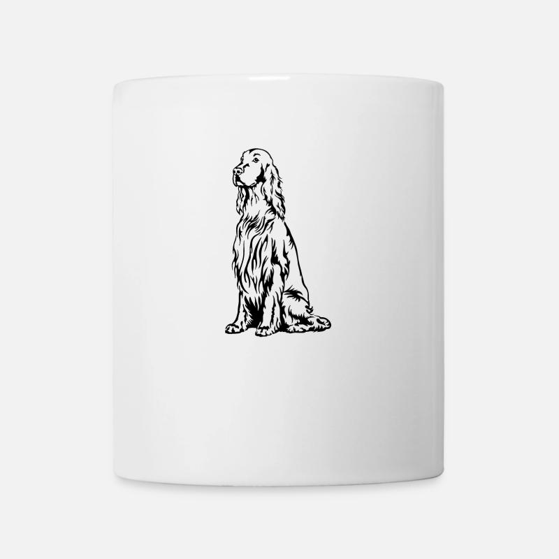 Irish Setter - Tasse - Weiß