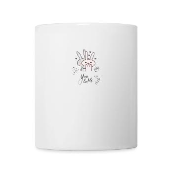 you me - Cuty - Tasse - Weiß - Vorne