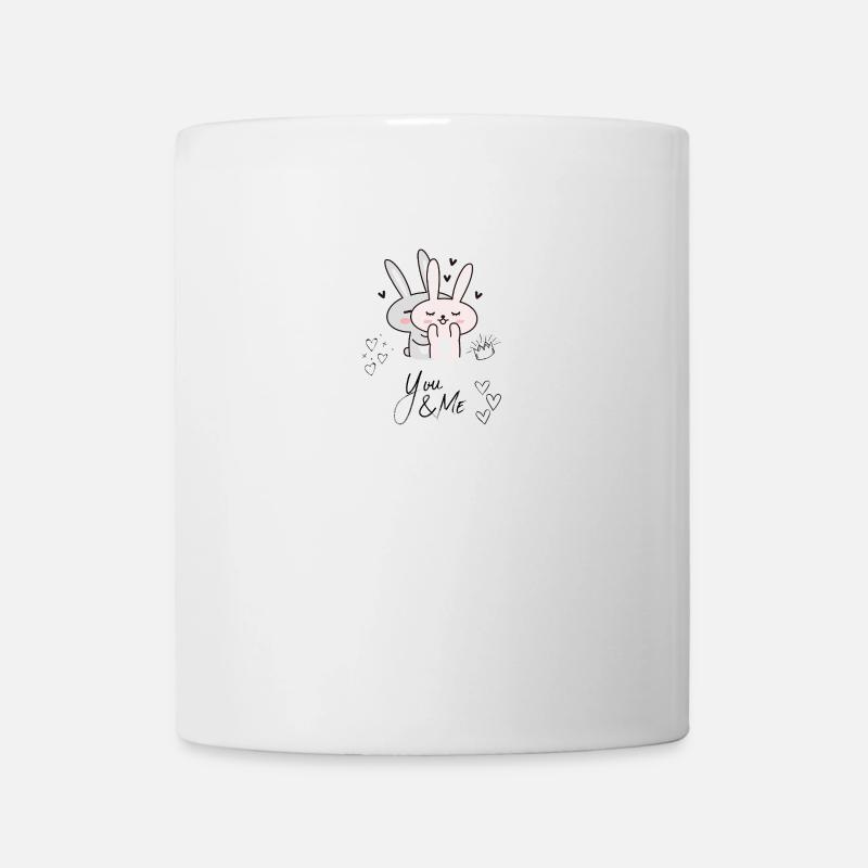 you me - Cuty - Tasse - Weiß