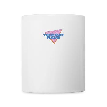 TECHNO RAVE - Tasse - Weiß - Vorne