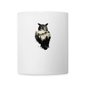 Owl Animal Owls Bird Chick Woodland Nature - Mug - white - Front