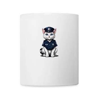 Cats Policeman Cat Cop Gift Police - Mug - white - Front