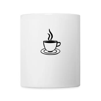 coffee cup - Mug - white - Front