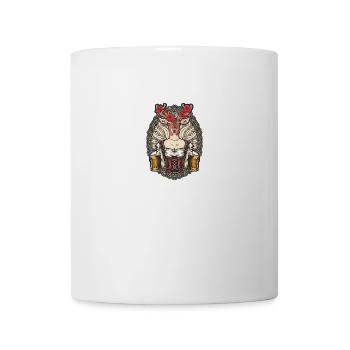 Bier Rehlein - Tasse - Weiß - Vorne