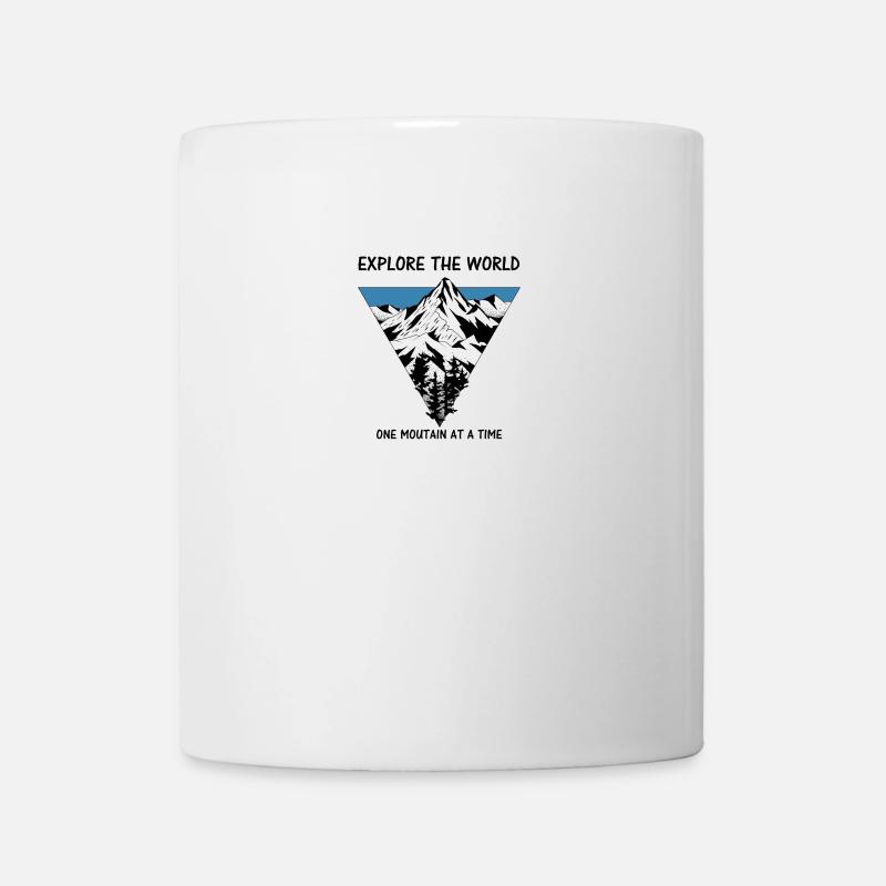 One moutain at a time - Mug - white
