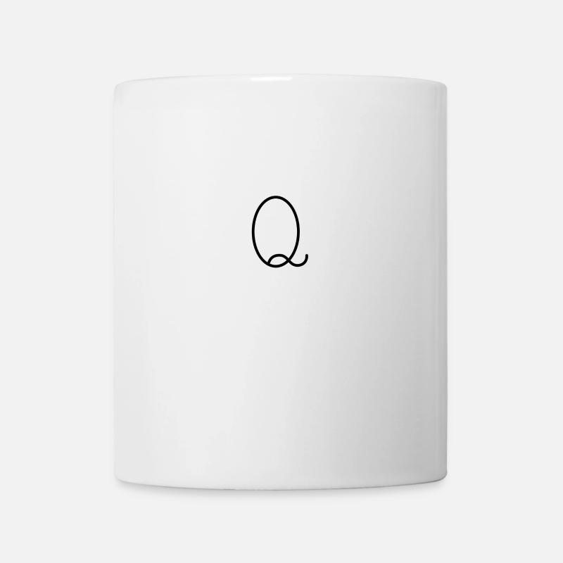 Q - Tasse - Weiß