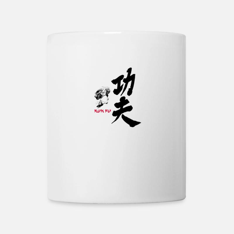 Kung Fu - Karate - Panda - Tasse - Weiß