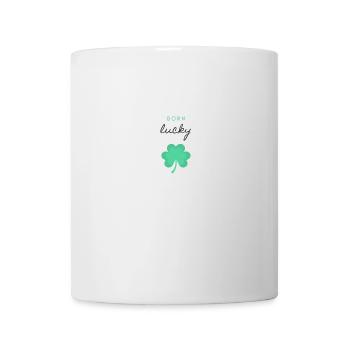 Born lucky - Mug - white - Front