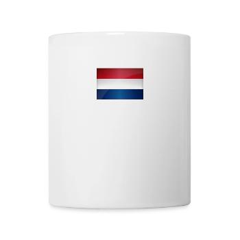 drapeau néerlandais - Mug blanc - blanc - Devant